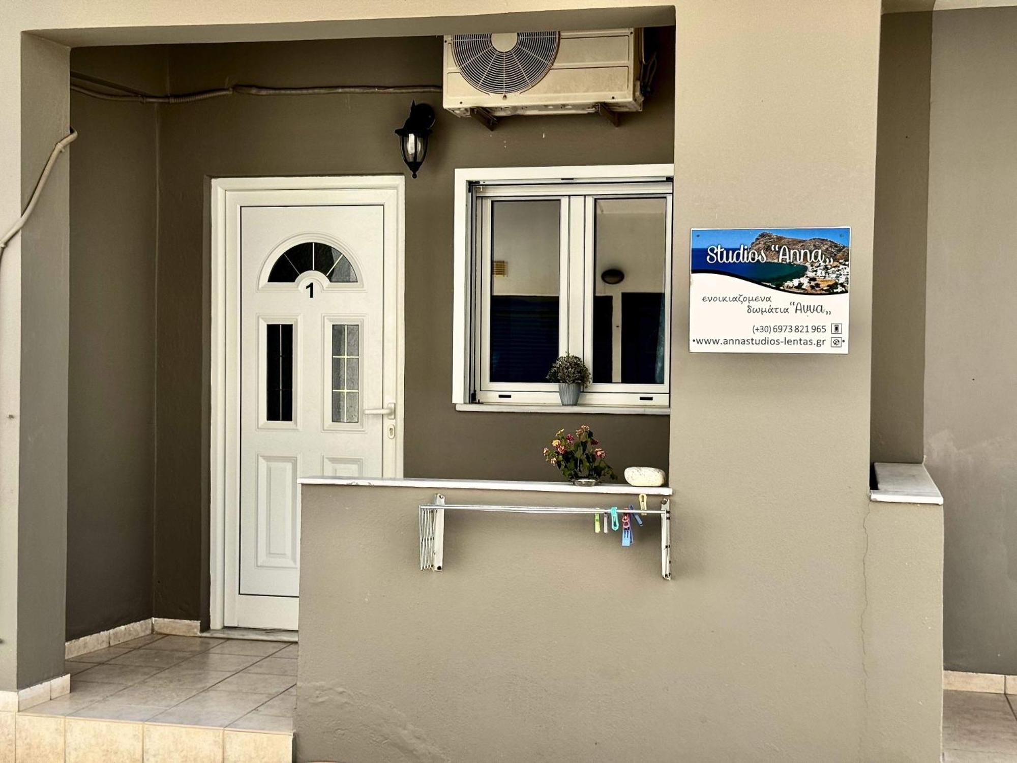 "Studios Anna" Léntas Dış mekan fotoğraf